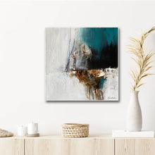 Load image into Gallery viewer, Earthy Glam, nature, serene nature, acrylic painting, textured art, sepia tones, eathy colors, home decor, wallart, handmade paintaing