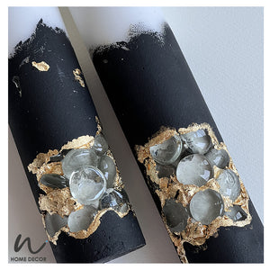 Black & Gold Candles