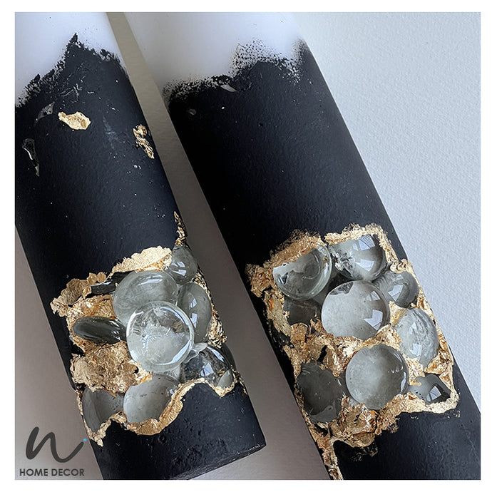 Black & Gold Candles