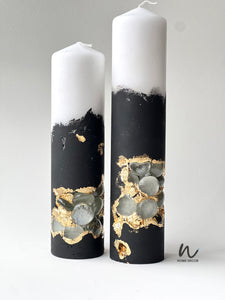 Black & Gold Candles
