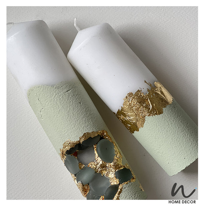 Muted Sage Duo Candle Set