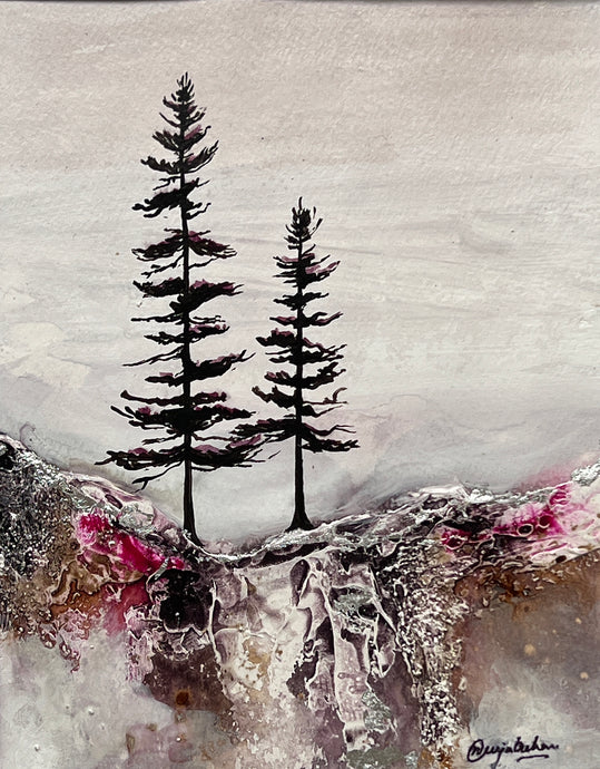 Trees, acrylic painting, watercolorpaper, paper painting, texture painting, acrylic and inks, homedecor, interiordesigners, walldecor, nature, nature beauty, original artOurPlanetDaily ,NatureAddict ,EpicEarth ,DiscoverEarth ,EarthCapture ,NatureIsArt ,LandscapesOfInstagram #BreathOfFreshAir, NatureLover,MotherNature 