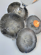 Load image into Gallery viewer, Silver Resin Coasters (set of 4) - neerjatrehan.com